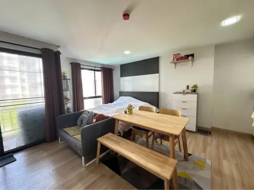 ขาย Living Avenue Bangsaen ห้องสตูดิโอ พื้นที่ใช้สอยเยอะ มาพร้อมเฟอร์ครบชุด มองเห็นวิวสระน้ำ รีบจองด่วนๆ