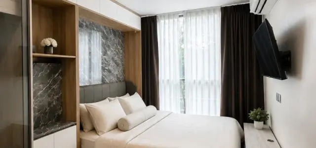 ให้เช่า คอนโด Atmoz Tropicana Bangna ห้องมุม วิวต้นไม้ ร่มรื่น เป็นส่วนตัว ห้องเงียบสงบ ลมถ่ายเทดีมาก จองเลย images