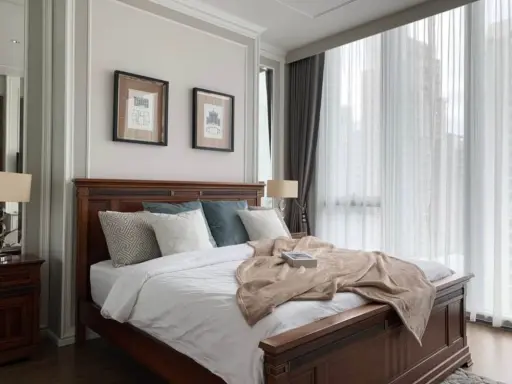 Condo for rent, Kram Sukhumvit 26, beautiful room, ready to move in. Can't miss it