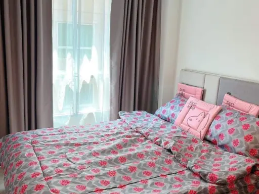 Sell Niche ID Sukhumvit 113, high ceiling, airy and comfortable. complete facilities You can carry the bag.