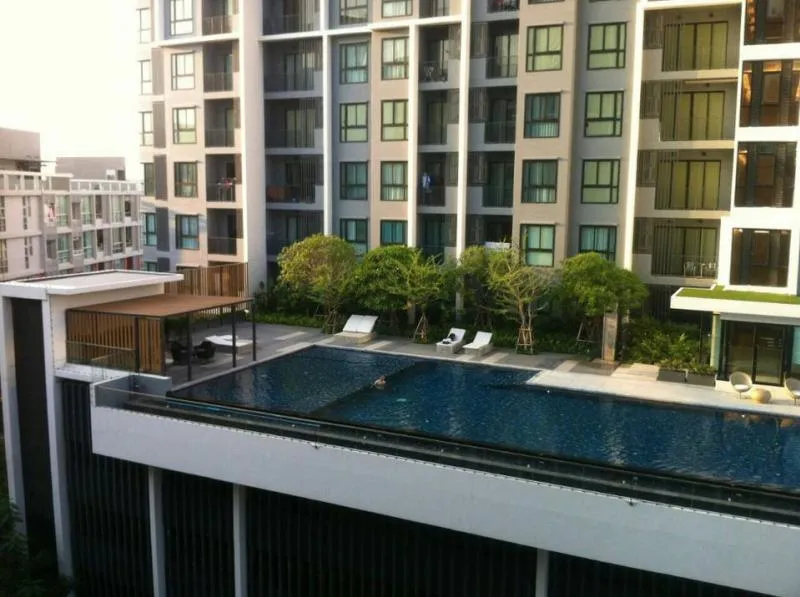 ขาย/เช่า ควินน์ คอนโดมิเนียม ห้องสวย วิวสระ ตกแต่งแน่น เฟอร์นิเจอร์ เครื่องใช่ไฟฟ้าครบ จองเลย