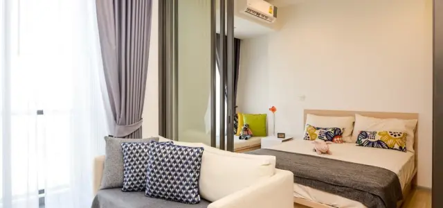 ให้เช่า Condo M จตุจักร** ห้องใหม่เอี่ยม แต่งสวยวิวสวนจตุจัตรเลยห้องนี้ น่าอยู่มากต้องจองแล้ว!!! images