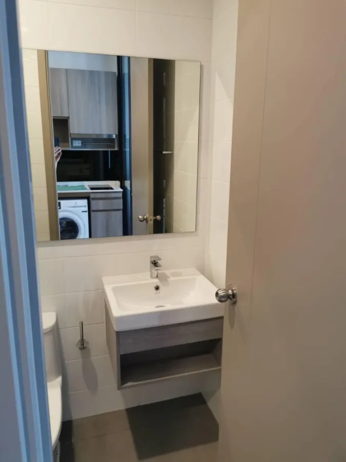 ขาย ให้เช่า คอนโด KnightsBridge Prime Onnut ห้องสตูดิโอ กั้นห้องเป็นสัดส่วน ชั้นสูง
