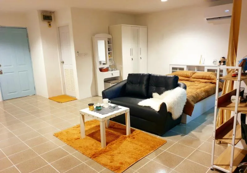 Condo for rent, The Parkland Bangna, beautiful room, wide, fully furnished, do not wait.