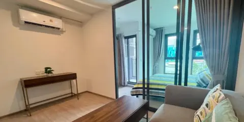 For rent Aspire Ratchayothin ห้องกั้นแยกเป็นสัดส่วน แบ่งโซนอย่างลงตัว ครบจบที่เดียว จองเลย