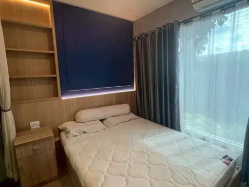For rent: Happy Condo Donmuang The Terminal, 1st floor unit, fully furnished, high-quality wallpaper. Don't miss out! images