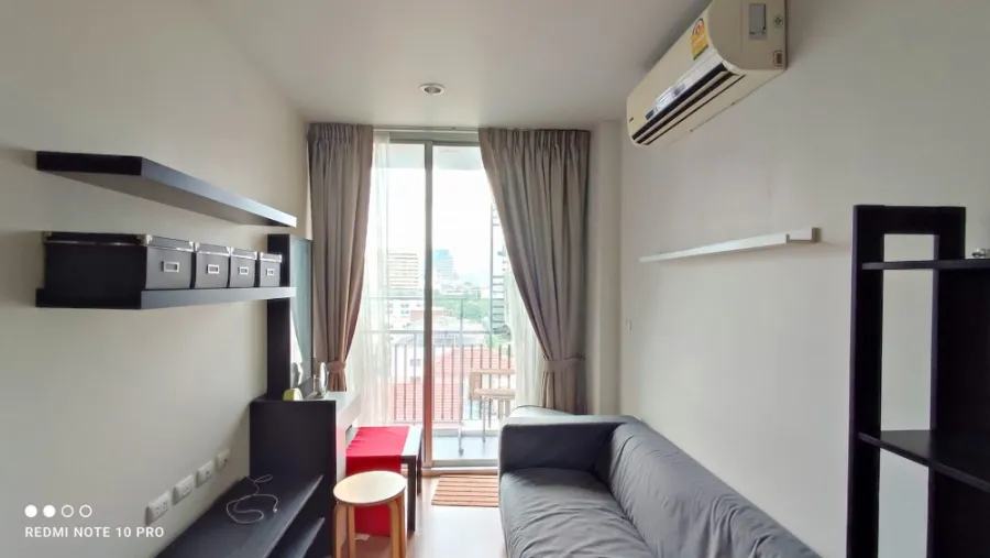 Sale/Rent Chewathai Ramkhamhaeng, 1 bedroom, high floor, good condition. fully furnished Don't let it slip out of your hands, book now.