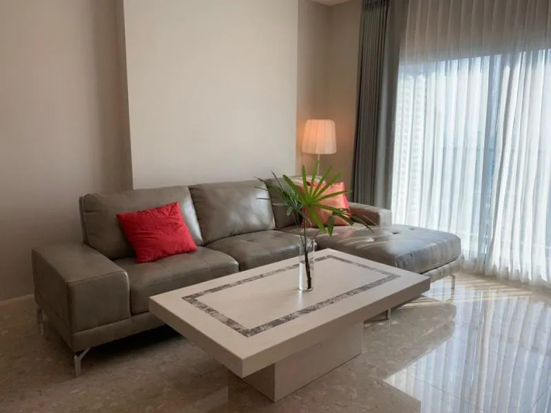 Condo for sale, The Crest Sukhumvit 34, 22nd floor, beautiful view, 2 bedrooms, easy to travel, near the BTS, do not miss!