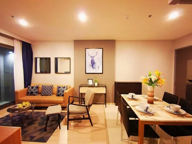 OMG!! Rhythm Rangnam Condo, 2 bedrooms, 2 bathrooms, wow, I can tell you that it's great. How nice to live. complete and ready to move in