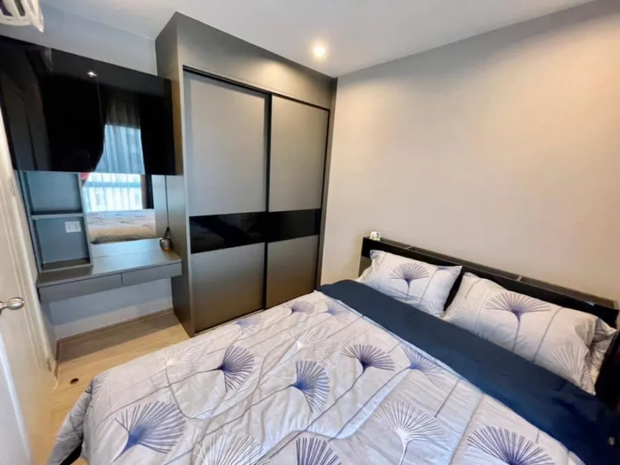 Condo for rent, The Tree Huamark, new room, good location, convenient transportation, ready to move in, near the mall, don't wait!!