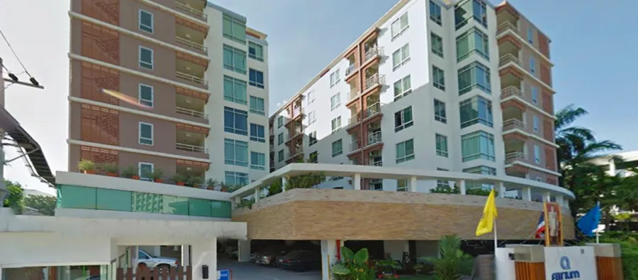 Condo for sale/rent, Atrium Phahon-Sutthisan, 7th floor, pool view. Fully furnished with wallpaper. Very nice.