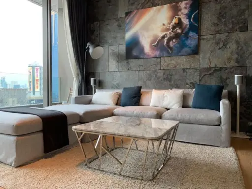 Urgent sale, Saladaeng One Condo, beautiful room, beautiful view, location suitable for investment, near MRT, easy to travel, do not miss it.