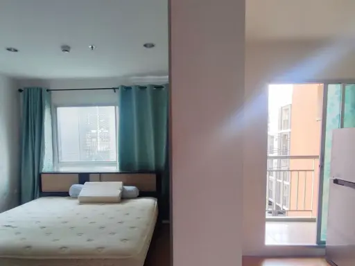 ให้เช่า Lumpini Place Srinakarin-Huamak Station ชั้น 3 ห้องแต่งครบ น่าอยู่ รีบจองเลย