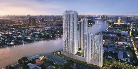 ขายดาวน์ Wan Vayla Na Chaopraya ชั้น 25 วิวแม่น้ำ วิวสวน วิวสระว่ายน้ำ สนใจจองเลย
