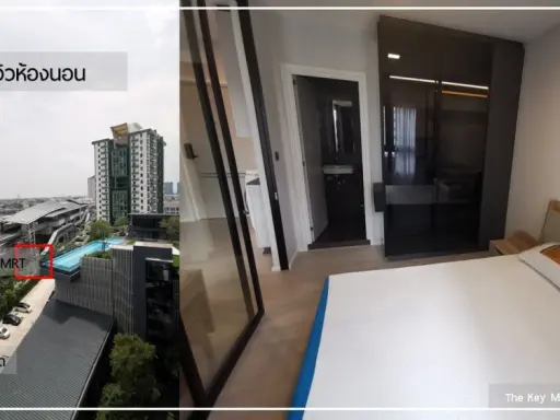 ให้เช่า คอนโด เดอะ คีย์ MRT เพชรเกษม 48 ใกล้ MRT ชั้น 10 วิวสระว่ายน้ำ พร้อมอยู่ ราคาดี อย่ารอช้า!! images