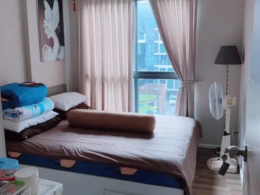 Urgent sale! Condo Living Nest Ramkhamhaeng including furniture. Complete with electrical appliances. Very good view. Hurry. images