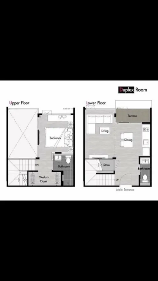 ขาย/ให้เช่า คอนโด เซล รัตนาธิเบศร์ ห้อง Duplex ตกแต่งเรียบหรู น่าอยู่สุดๆ เฟอร์นิเจอร์อย่างดี จองเลย