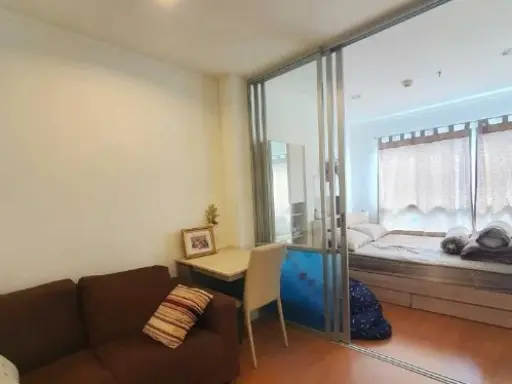 Condo for rent, ready to move in, Lumpini Park Rattanathibet-Ngamwongwan Fully furnished furniture, don't miss out.