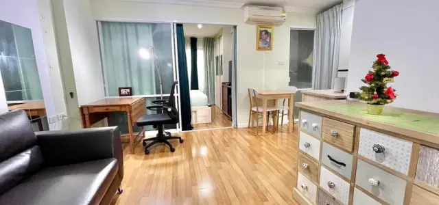 ให้เช่า ลุมพินี สวีท พระราม 8 ชั้น 6 ห้องกว้างขวาง ตกแต่งสุดอบอุ่น มาแต่ตัวเข้าอยู่ได้เลย images