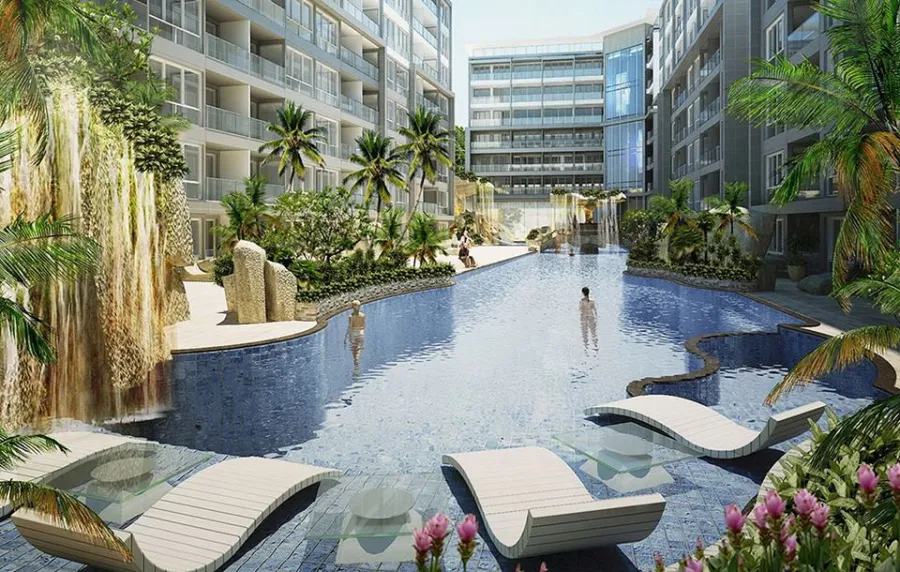 For Sale / Rent Centara Avenue Residence & Suites Pattaya Pool View Full set of furniture. Hurry up.