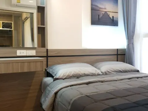 For rent, J Condo Rama 2, Building B, 4th floor, new room, ready to move in, convenient to travel, fully furnished, don't miss it! images