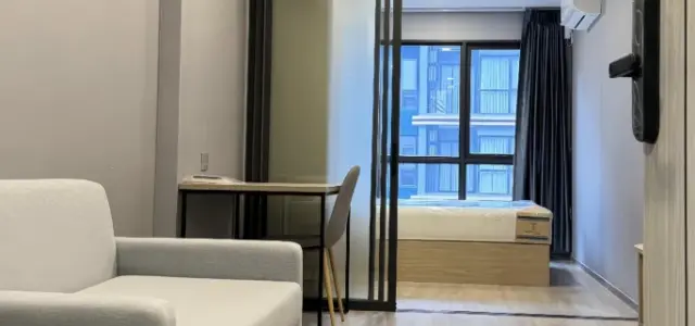 ให้เช่า Salaya One Residences ชั้น 5 วิวริมสระ มาพร้อมการตกแต่งที่ครบครัน จองเลย images