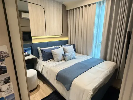 Selling down payment Plum Condo New West Bangyai, 9th floor, room with a good view, fully furnished, reserve now! images