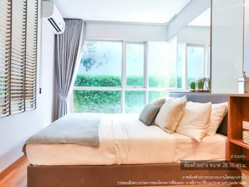 Sale Lumpini Park Vibhavadi-Chatuchak. Nice room, well decorated Get a great view of the city without any buildings blocking it. get cool air all the time images