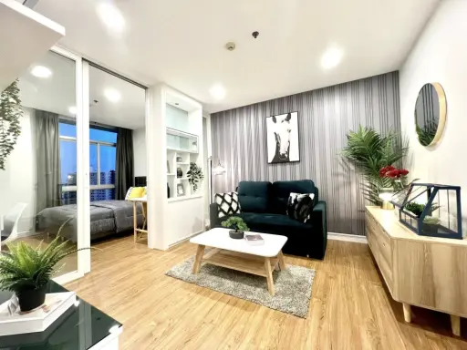 ขาย ให้เช่า Centric Scene Sukhumvit 64 ห้องกั้นแยกเป็นสัดส่วน แบ่งโวนลงตัว ราคาดี รีบมาจองเลย images