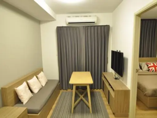 For rent Chapter One The Campus Kaset, Building G, 3rd floor, pool view and private. The room is very cool.