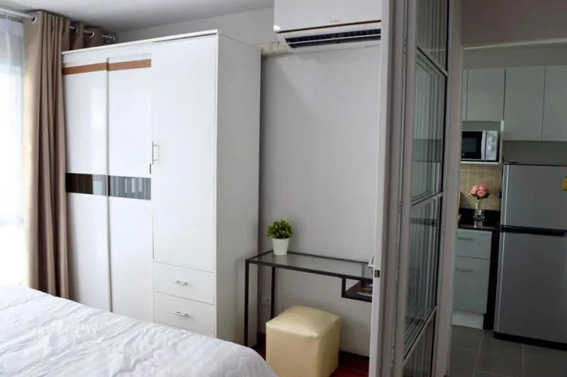 For rent: Regent Home Sukhumvit 81, private corner room, pool and garden view, miss it and have to regret.