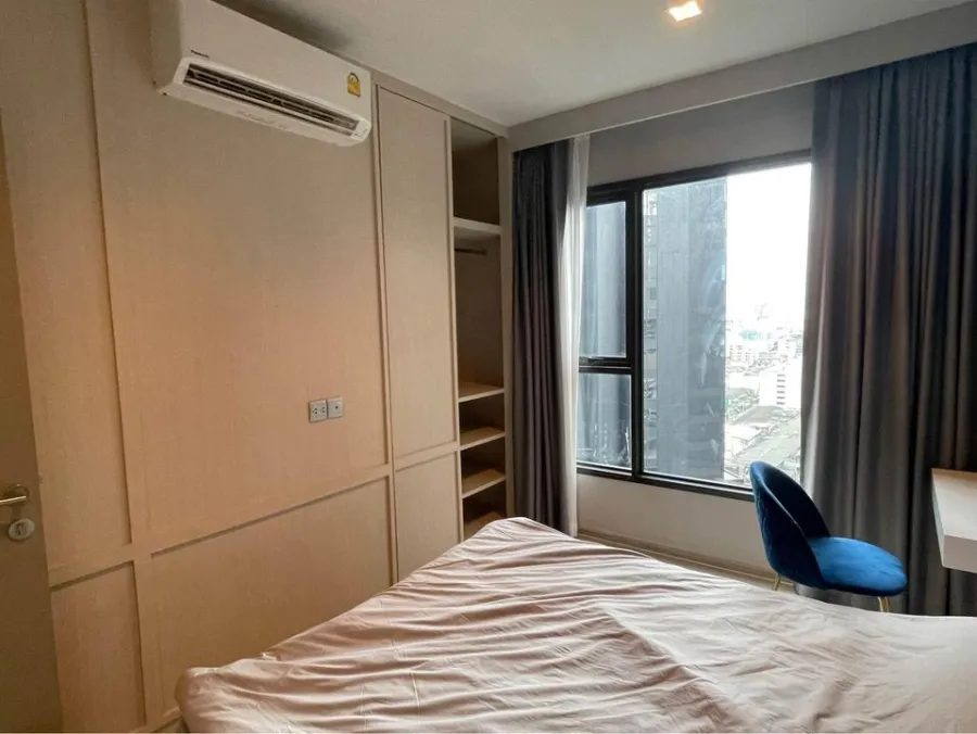 Condo for rent, Life Asoke-Rama 9, 18th floor, well decorated room. ready to move in You can reserve first come first serve.