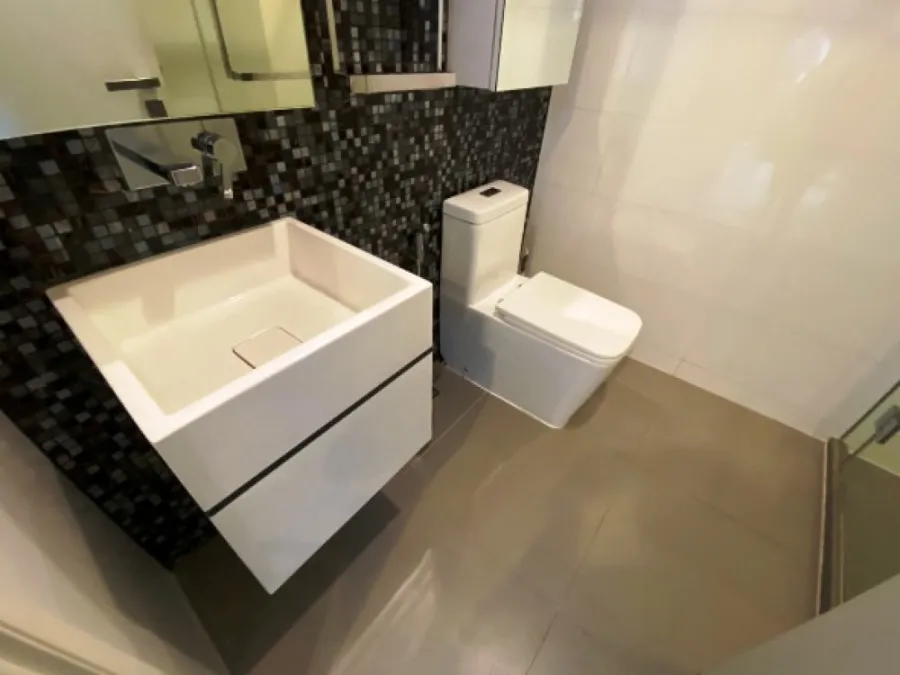 Condo for rent, The Room Sukhumvit 69, fully furnished. You can come in Can't miss it