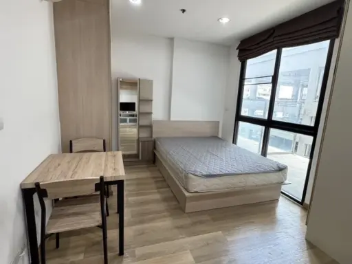 For rent: lDEO Ratchada-Huaikwang, ready to move in, fully furnished, hurry and reserve now, don't miss out!
