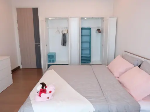 For rent Supalai Elite Payathai ห้องนี้แต่งได้น่ารักจัง โทนหวานๆๆสบายตา น่ารักมากๆๆ images