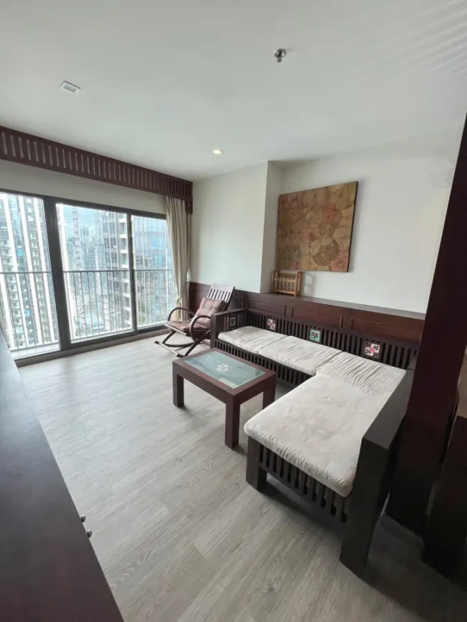 For rent: Noble Remix Sukhumvit 36, 23rd floor, nice room, 2 bedrooms, fully furnished, reserve now!