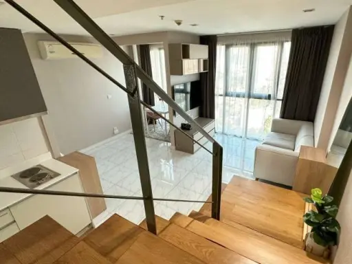 ขาย ให้เช่า คอนโด ไอดีโอ โมบิ สาทร-ตากสิน ห้อง Duplex ตกแต่งน่าอยู่สุดๆ ชั้นสูง มาแต่ตัว อยู่ได้เลย