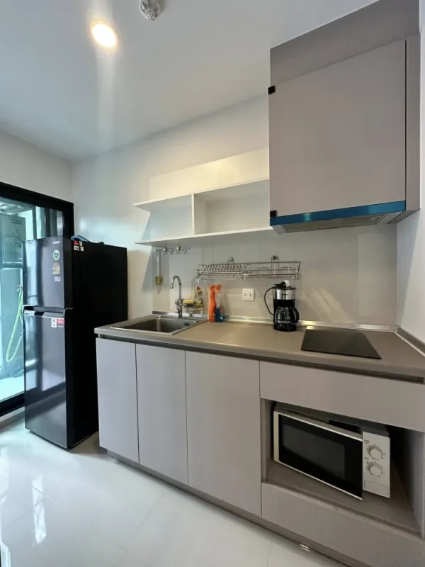 ให้เช่า Aspire Asoke - Ratchada ห้องสวย เฟอร์+เครื่องใช้ไฟฟ้าครบ หิ้วกระเป๋า เข้าอยู่ได้เลย