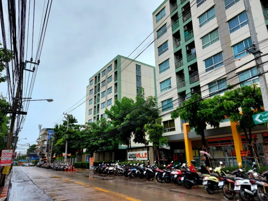 Condo for sale / rent, Lumpini Ville On Nut 46, 1 bedroom, 1 bath, built-in room, fully furnished, cheap, do not miss