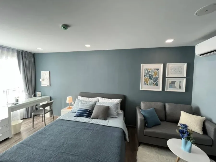 Condo for rent, Cave Embrio Rangsit, clearly separated rooms, perfectly divided into zones. I must say that you must book now.