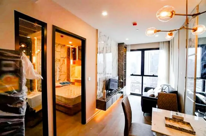 Condo for rent at Ashton Asoke, cheapest price, fully furnished, price 31,900 / month