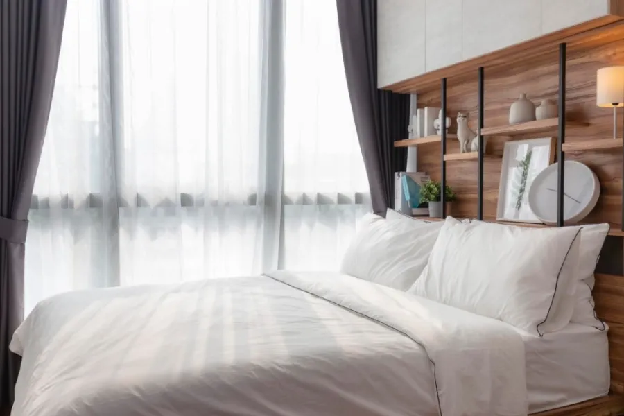 For rent, Wish signature midtown siam, decorated room, ready to move in. Affordable price Let me tell you, you mustn't miss it.