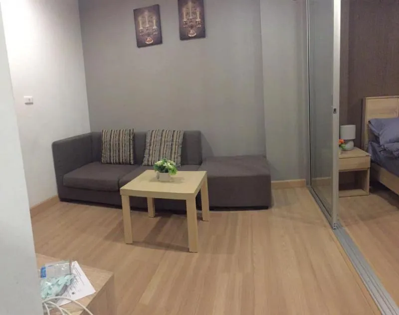 Urgent for rent !! Condo The Niche ID Serithai, beautiful room, beautiful decoration, clear view Ready to move in, don't miss !!