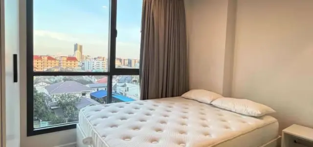 For rent Blue Sukhumvit 105 ห้องน่าอยู่ เฟอร์ เครื่องใช้ไฟฟ้ครบ ลากกระเป๋าเข้าอยู่ได้เลย อย่าพลาด images