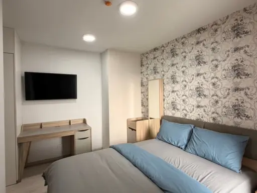 ให้เช่า Plum Condo Park Rangsit ชั้น 8 วิวเมือง แต่งครบ จองเลย อย่ารอช้า