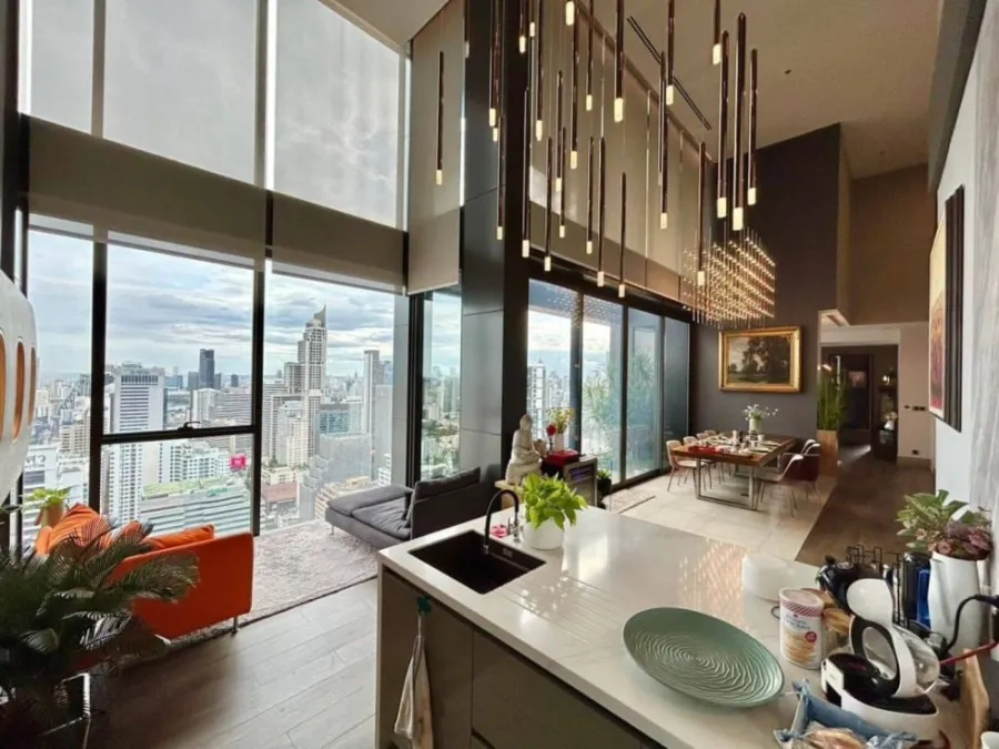 ขาย ให้เช่า!! คอนโด ดิ เอส แอท สิงห์ คอมเพล็กซ์ ห้อง Penthouse Rare Item โครงการหรูที่สุดติด MRT!!