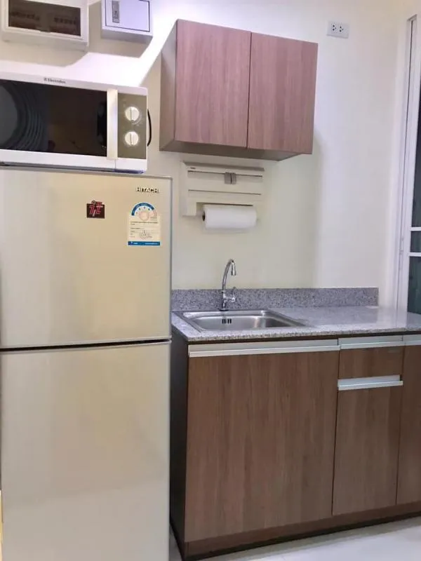 Very urgent for rent: Wish@samyan Studio room, very beautiful decoration, furniture + electrical appliances, ready to move in