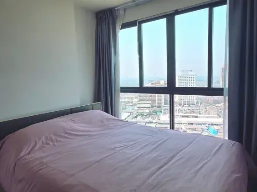 For rent!! Condo Ideo O2, 26th floor, Building B, Chao Phraya River view, fully furnished, ready to move in, don't miss it!!