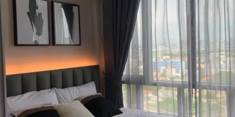 ให้เช่า เมโทร สกาย ประชาชื่น ห้องตกแต่งสวยปัง เพดานสูงโปร่งโล่งมาก อย่ามัวแต่มอง รีบจองเลยจ้า
