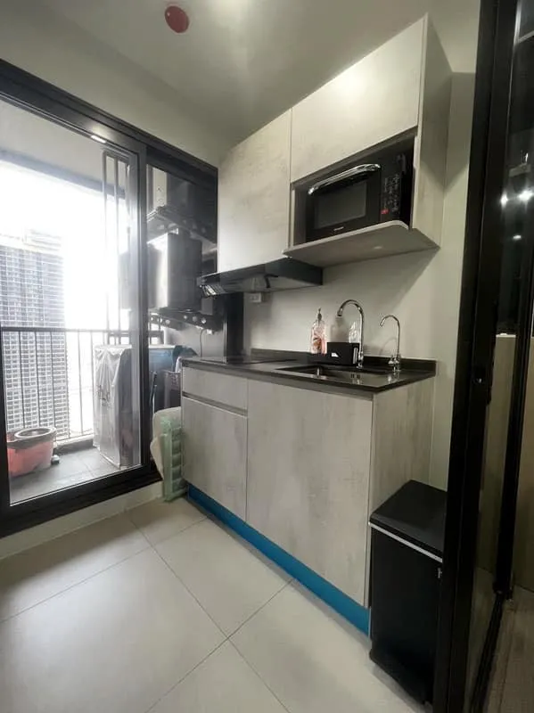 Condo for rent, The Politan Aqua, south side, beautiful view, luxurious built-in decoration. Sai Mu, don't miss it.